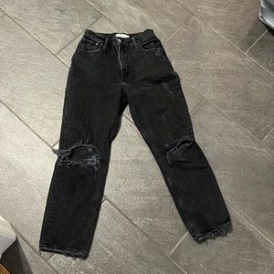 Abercrombie 90s straight ultra high rise